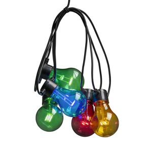Konstsmide Christmas Světelný řetěz Biergarten 10 barevných LED žárovek