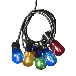 Konstsmide Christmas Světelný řetěz Biergarten 20 LED kapka barevný