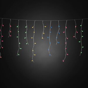 Konstsmide Christmas LED světelný závěs Ledový déšť, barevný 200 zdrojů
