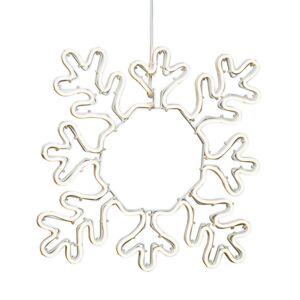 Konstsmide Christmas LED dekorační silueta sněhová vločka pro exteriér