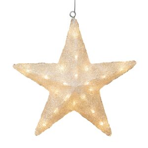 Konstsmide Christmas LED dekorativní hvězda pro exteriér, Ø 40 cm