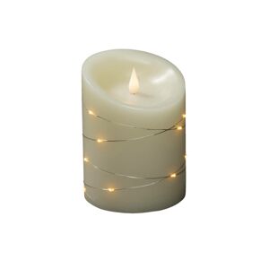 Konstsmide Christmas LED svíčka krémová barva světla jantar výška 14cm