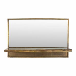 Nástěnné zrcadlo s poličkou  61x38 cm Feyza – White Label