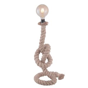 Leuchten Direkt Stolní lampa Rope z tlustého lana