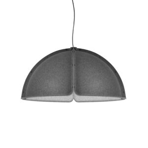 Atelje Lyktan LED závěsné světlo Hood 1x23W Ø120cm tmavě šedá