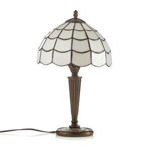Clayre&Eef Stolní lampa Wiebke v Tiffany stylu