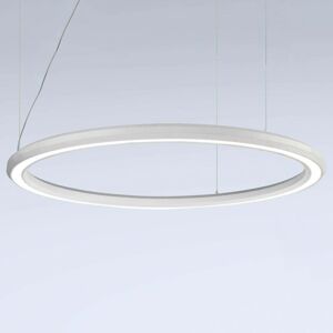 Marchetti LED závěsné světlo Materica dolní Ø 120 cm bílá