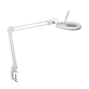 Maul LED stolní lupa MAULviso se svorkou, bílá