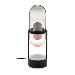 Molto Luce Pille LED stolní lampa šedá/růžová