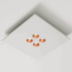 ICONE ICONE Confort - LED stropní svítidlo, bílá-měď