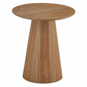Konferenční stolek v dekoru dubu v přírodní barvě ø 45 cm Tango – Furnhouse