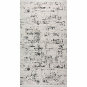 Pratelný koberec v šedo-krémové barvě 80x300 cm Gri – Vitaus