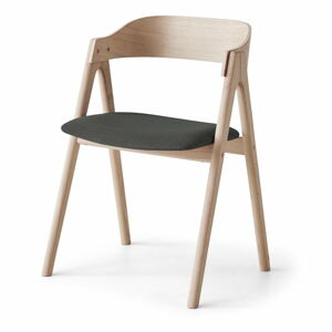Černá/přírodní jídelní židle z dubového dřeva Mette – Hammel Furniture