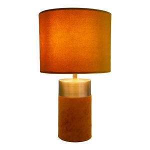 Näve Stolní lampa 3189514, textilní stínidlo, oranžová