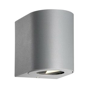 Nordlux LED venkovní nástěnné světlo Canto 2, 10 cm, šedá