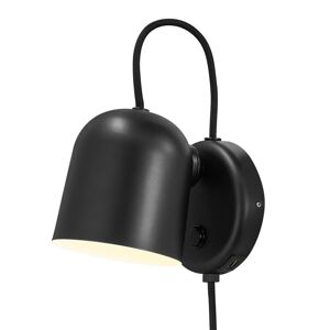 DFTP by Nordlux Nástěnné světlo Angle s kolébkovým vypínačem černá