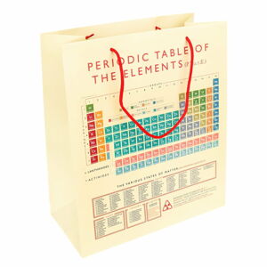 Dárková taška 19x23 cm Periodic Table – Rex London