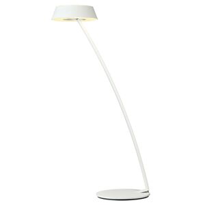 Oligo OLIGO Glance LED stolní lampa oblouk bílá matná