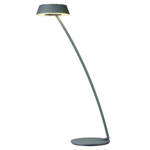 Oligo OLIGO Glance LED stolní lampa oblouk šedá matná