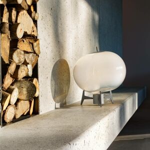 OleV OLEV Antartic designová stolní lampa opálová/titan