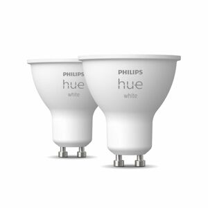 Philips Hue Philips Hue White 5,2 W GU10 LED žárovka, sada 2ks