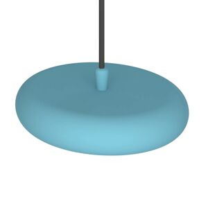 Pujol Iluminación LED závěsné světlo Boina, Ø 19 cm, modrá