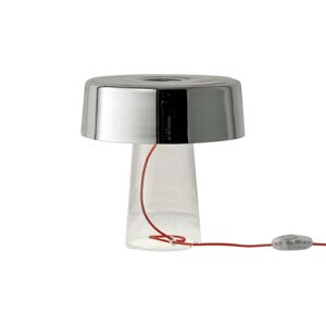 Prandina Prandina Glam stolní lampa 48 cm čirá/zrcadlená