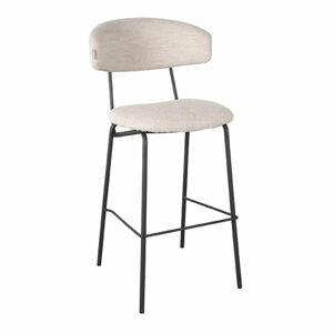 Krémové barové židle v sadě 2 ks 105 cm Zack – LABEL51