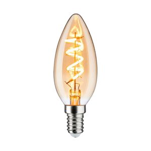 Paulmann Paulmann LED žárovka-svíčka E14 4W 1 800K zlatá