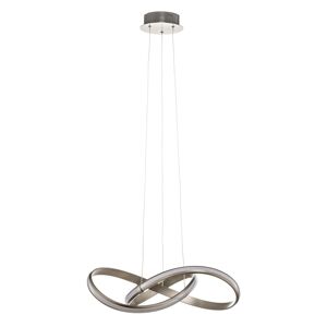 Paul Neuhaus Závěsné LED světlo Melinda, 30W, ocelově šedé