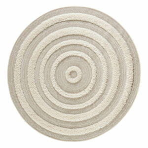 Krémový koberec Mint Rugs Handira Circle, ⌀ 160 cm