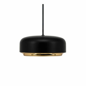 Černé LED závěsné svítidlo s kovovým stínidlem ø 22 cm Hazel mini – UMAGE