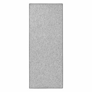Šedý běhoun BT Carpet, 80 x 200 cm