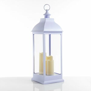 Bílá LED lucerna (výška 71 cm) – Tomasucci