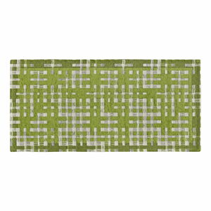 Zelený pratelný běhoun 55x190 cm Dama Verde – Floorita