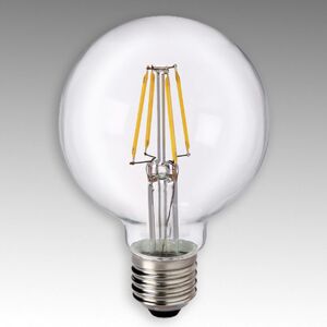 Sylvania LED žárovka globe E27 4,5W 827 G80 filament čirá