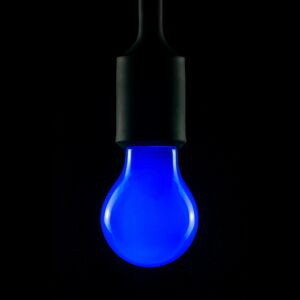 Segula E27 2W LED žárovka modrá stmívací