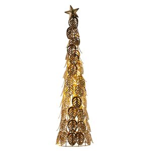 Sirius LED dekorační strom Kirstine, zlatá, výška 63,5 cm
