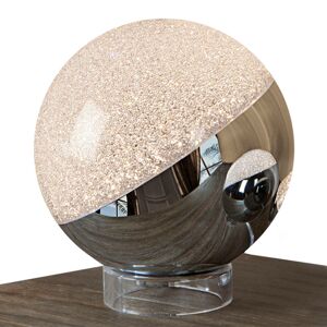 Schuller Valencia Stolní lampa LED Sphere, chrome, Ø 20 cm