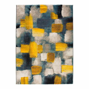 Modro-žlutý koberec Universal Lienzo, 140 x 200 cm