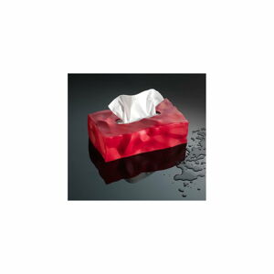 Červený box na kapesníčky Essey Wipy II