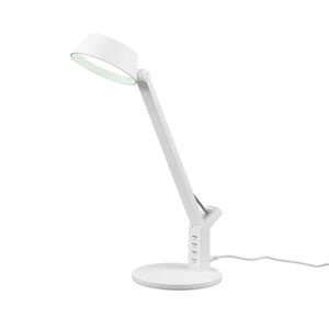 Trio Lighting LED stolní lampa Ava s funkcí stmívání, bílá