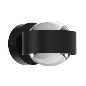 Top Light Puk Mini Wall LED 2x8W čočky čiré, matná černá