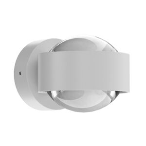 Top Light Puk Mini Wall LED 2x8W čočky čiré, matná bílá