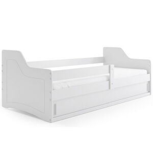 Dětská postel SOFIX s úložným prostorem 80x160 cm - bílá Bílá