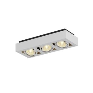 Arcchio LED stropní osvětlení Ronka, GU10, 3zdrojové, bílé