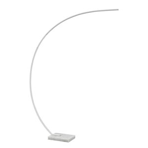 Lindby Lindby Kendra LED oblouková stojací lampa, bílá