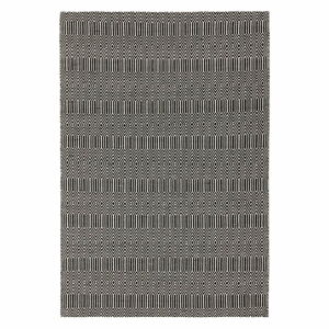 Černý vlněný koberec 100x150 cm Sloan – Asiatic Carpets