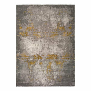 Šedý koberec Universal Mesina Mustard, 80 x 150 cm
