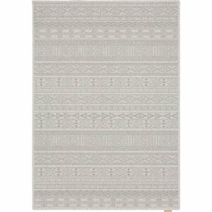 Světle šedý vlněný koberec 120x180 cm Pera – Agnella